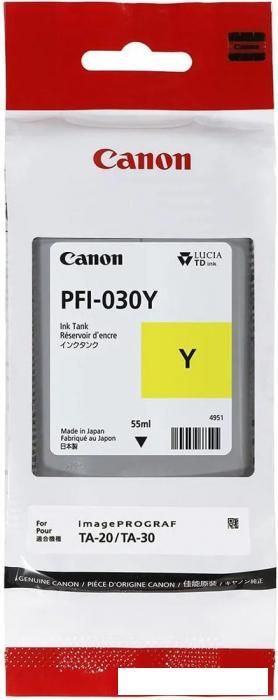 Картридж Canon PFI-030Y