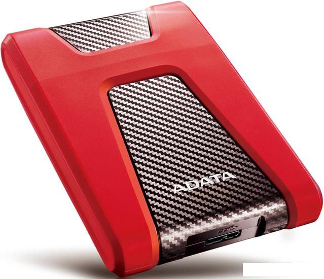 Внешний накопитель ADATA DashDrive Durable HD650 AHD650-1TU31-CRD 1TB (красный)
