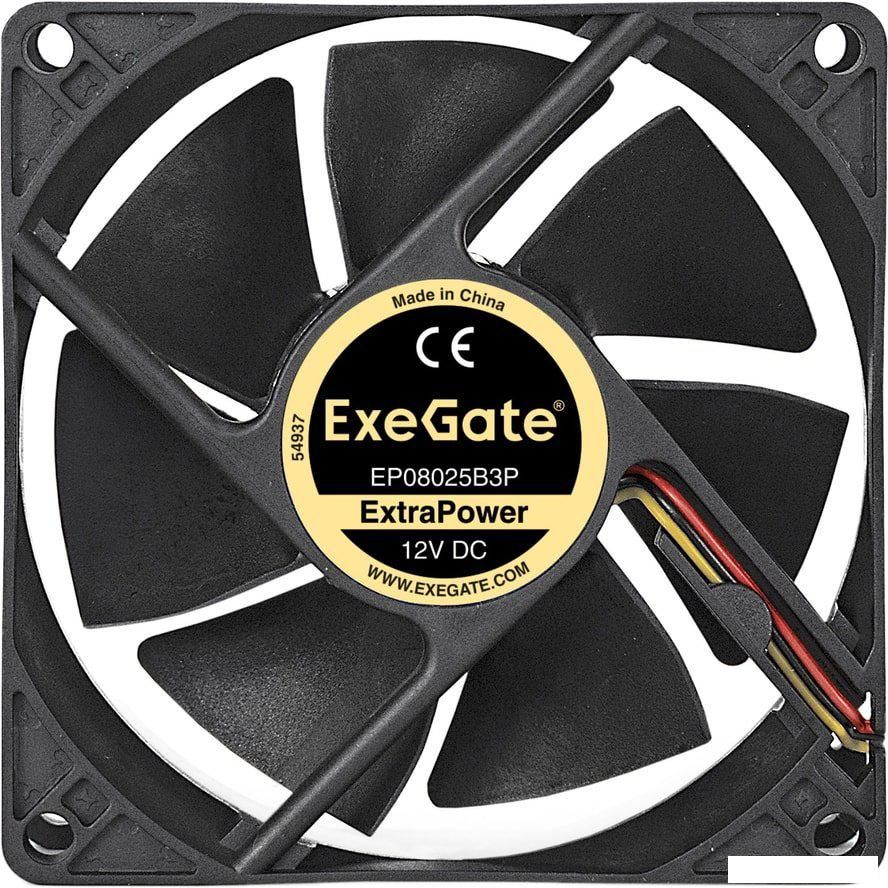 Вентилятор для корпуса ExeGate ExtraPower EP08025B3P EX288925RUS