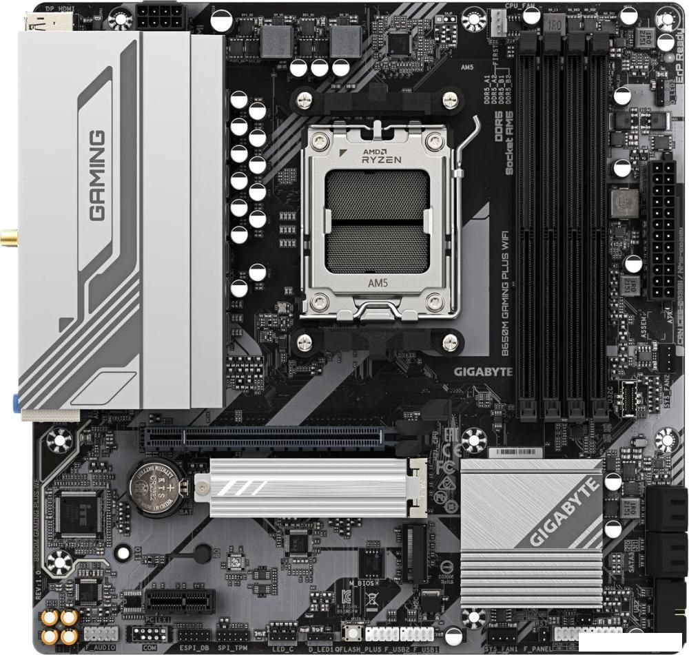 Материнская плата Gigabyte B650M Gaming Plus WiFi (rev. 1.2)