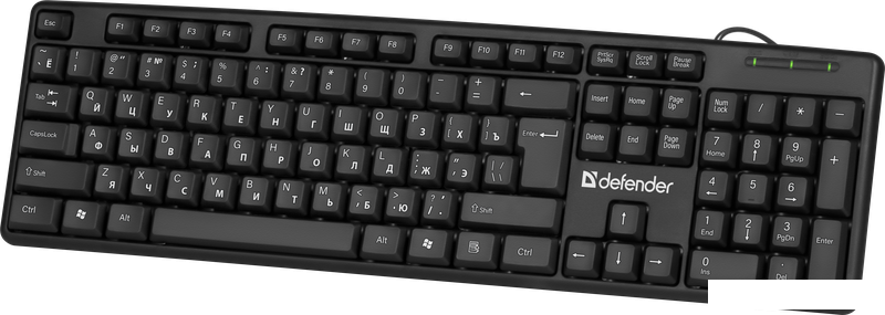 Клавиатура Defender Element HB-520 USB (черный)