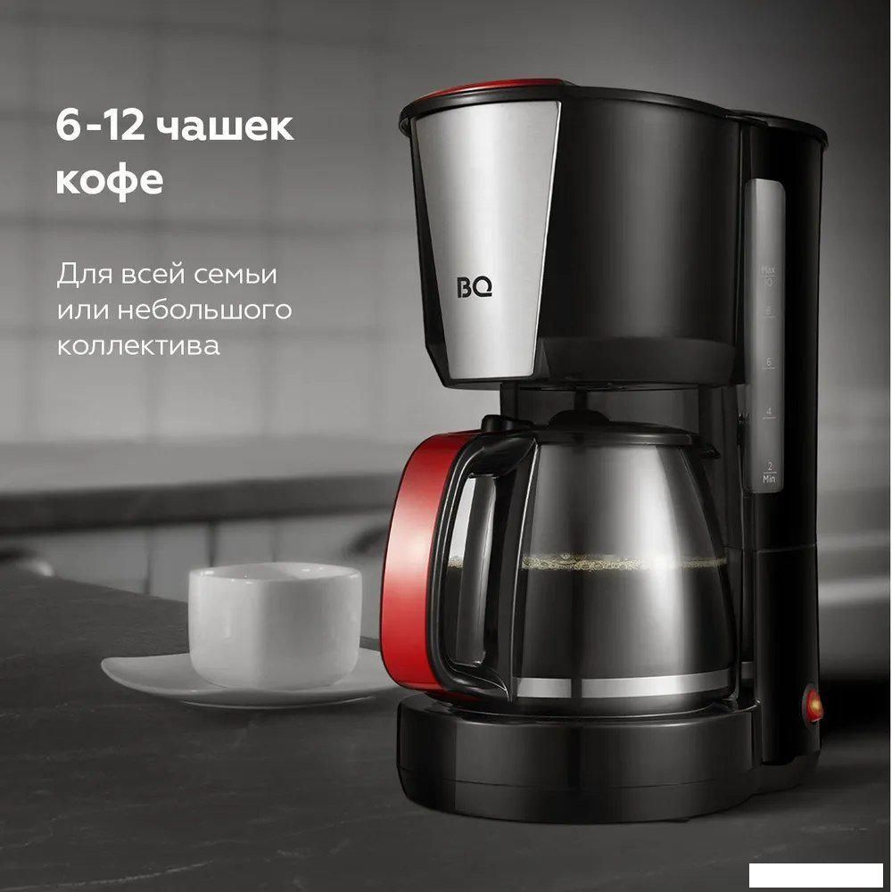 Кофеварка BQ CM1008 (красный/черный)