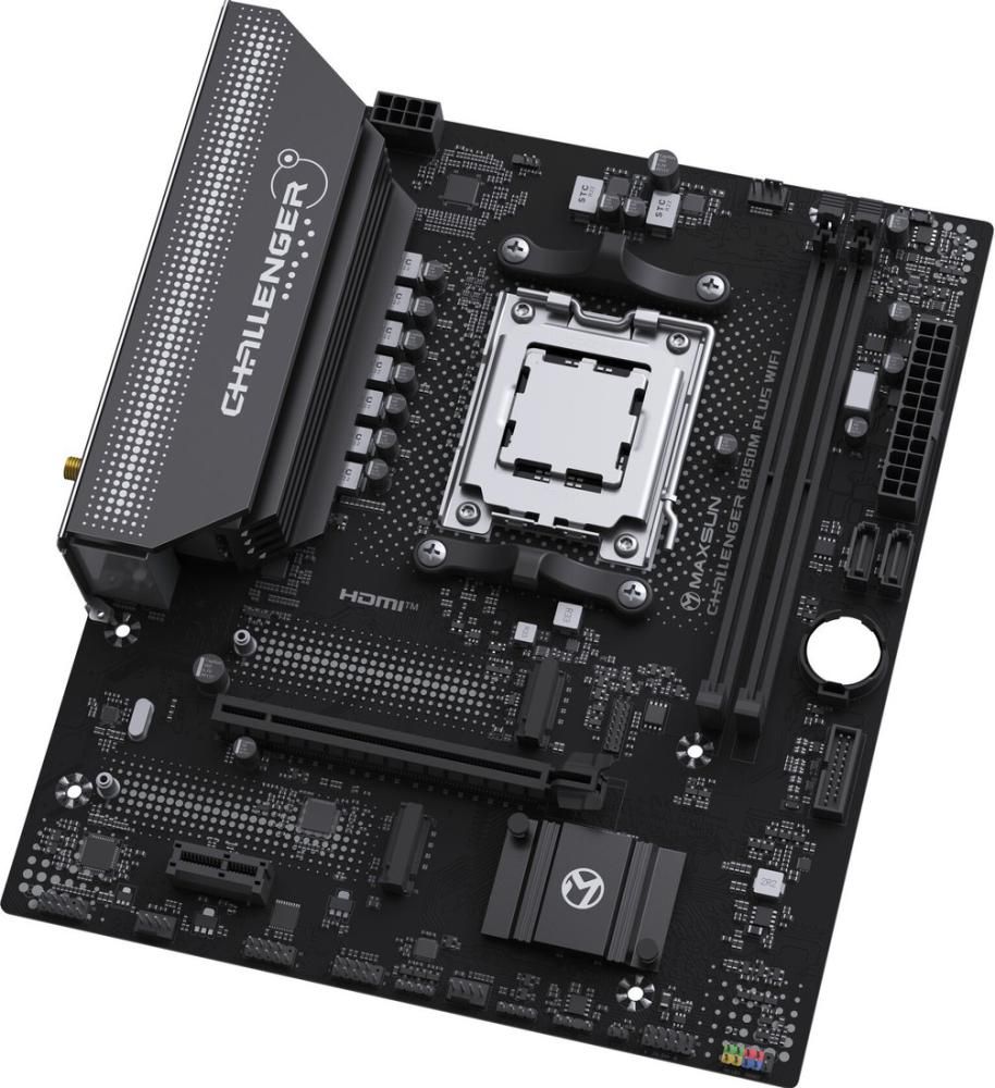 Материнская плата Maxsun Challenger B850M Plus WiFi