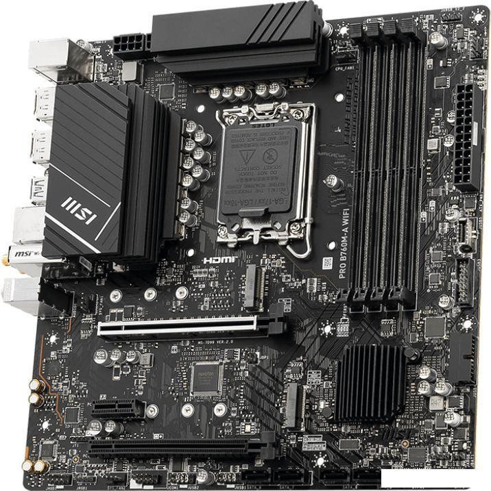 Материнская плата MSI Pro B760M-A WiFi