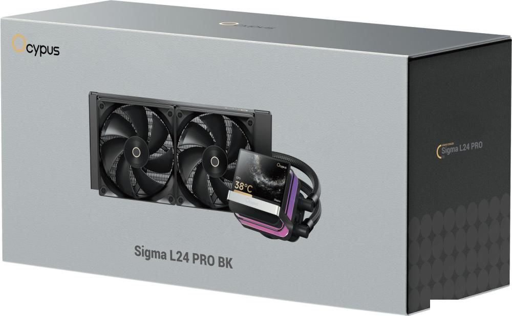Система жидкостного охлаждения для процессора Ocypus Sigma L24 PRO BK Sigma-L24-BK2ANWL00P-GL