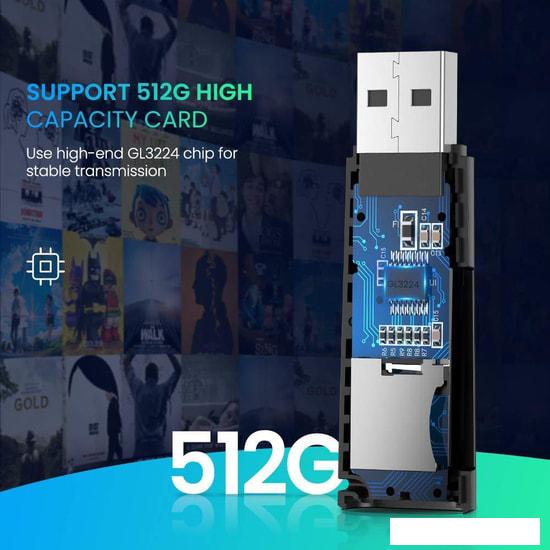 Карт-ридер Ugreen CM264 60722