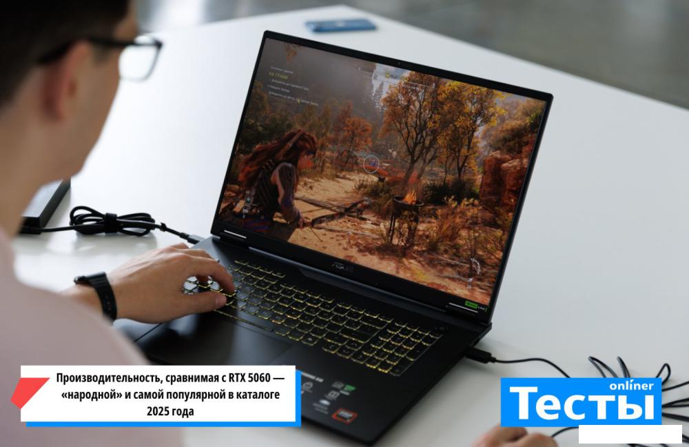 Игровой ноутбук ASUS TUF Gaming A18 2025 FA808UP-S8030