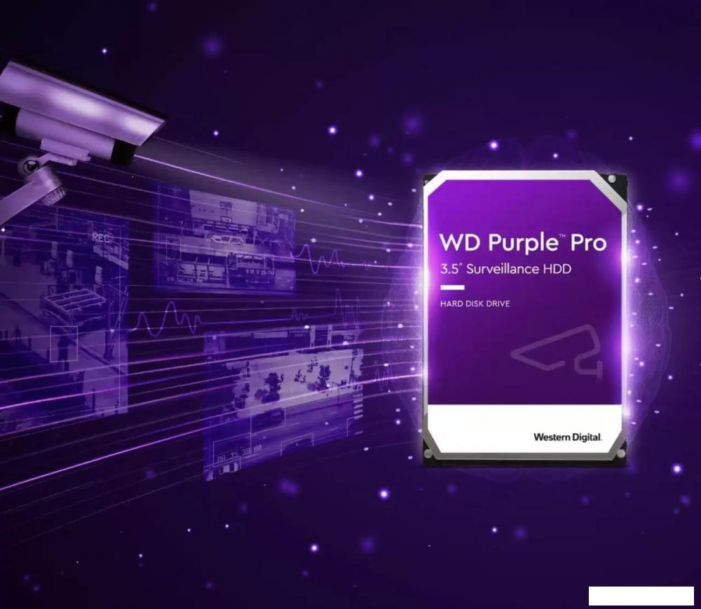 Жесткий диск WD Purple Pro 12TB WD121PURP