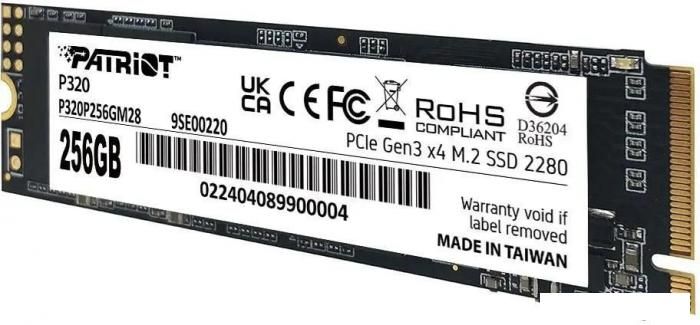 SSD Patriot P320 256GB P320P256GM28