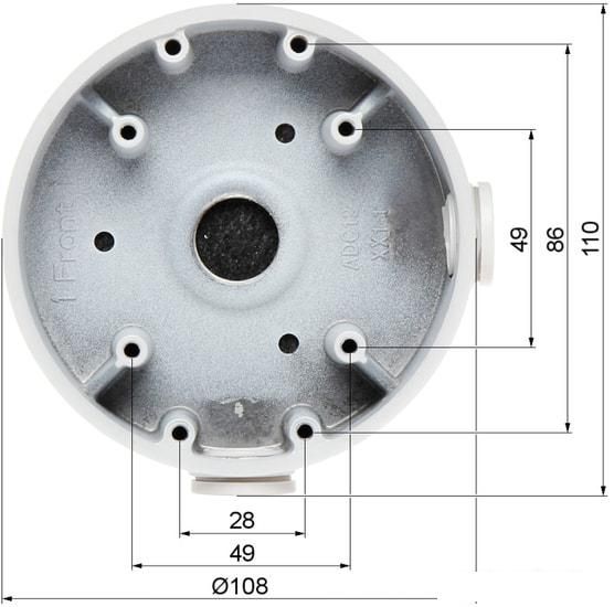 Крепление для камер видеонаблюдения Dahua DH-PFA139
