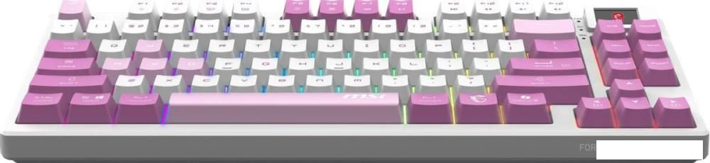 Клавиатура MSI Forge GK600 TKL Wireless Violet
