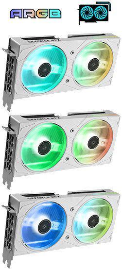 Видеокарта KFA2 GeForce RTX 5060 Ti EX White 2X 8GB 56ISN8MDCSBK