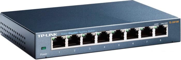 Неуправляемый коммутатор TP-Link TL-SG108
