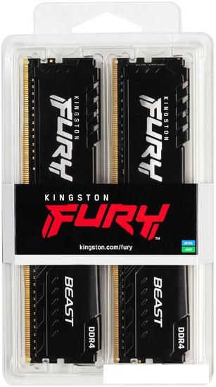Оперативная память Kingston FURY Beast 2x32GB DDR4 PC4-28800 KF436C18BBK2/64
