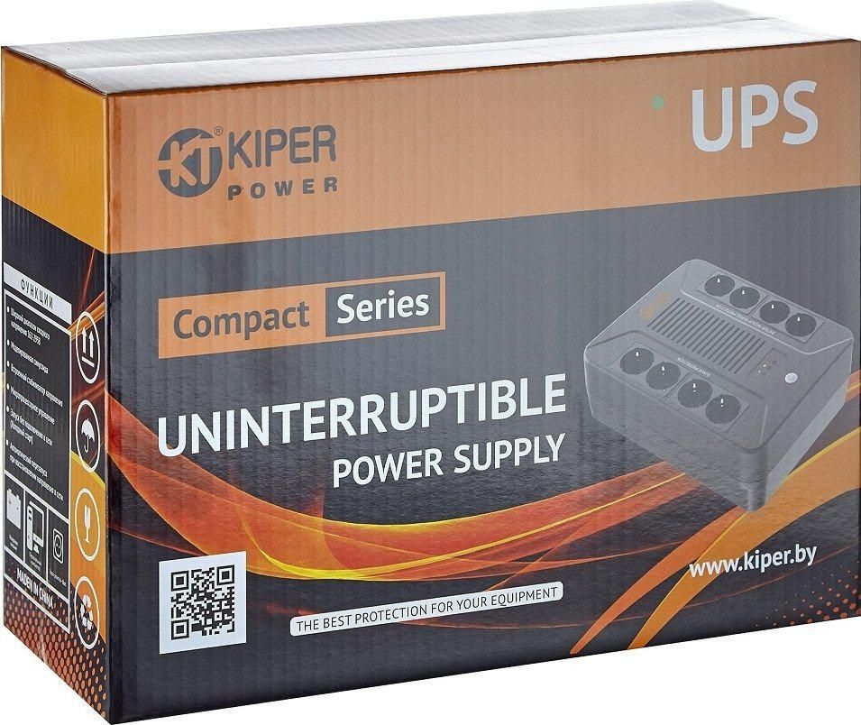 Источник бесперебойного питания Kiper Power Compact B650 (650VA/360W)
