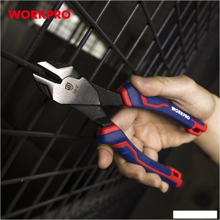 Кусачки боковые (бокорезы) Workpro WP231023