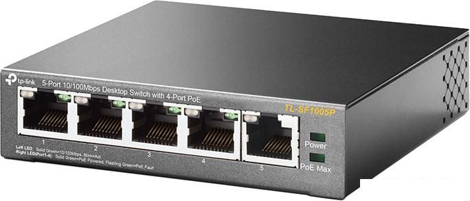 Неуправляемый коммутатор TP-Link TL-SF1005P