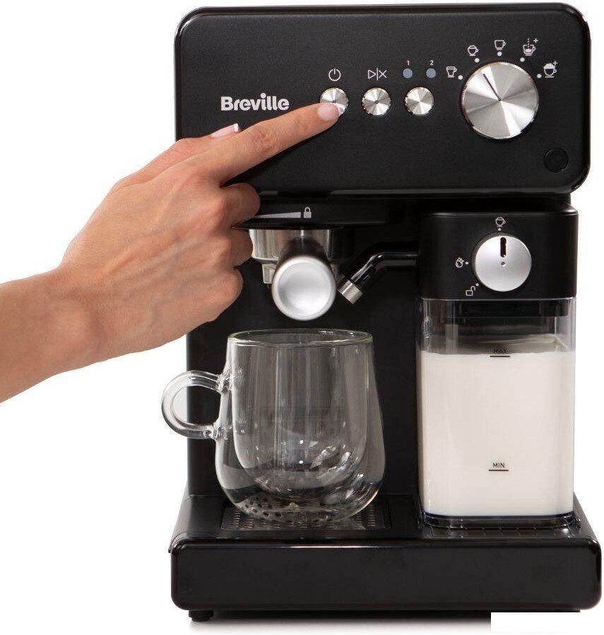Рожковая кофеварка Breville Prima Latte Compact VCF183X