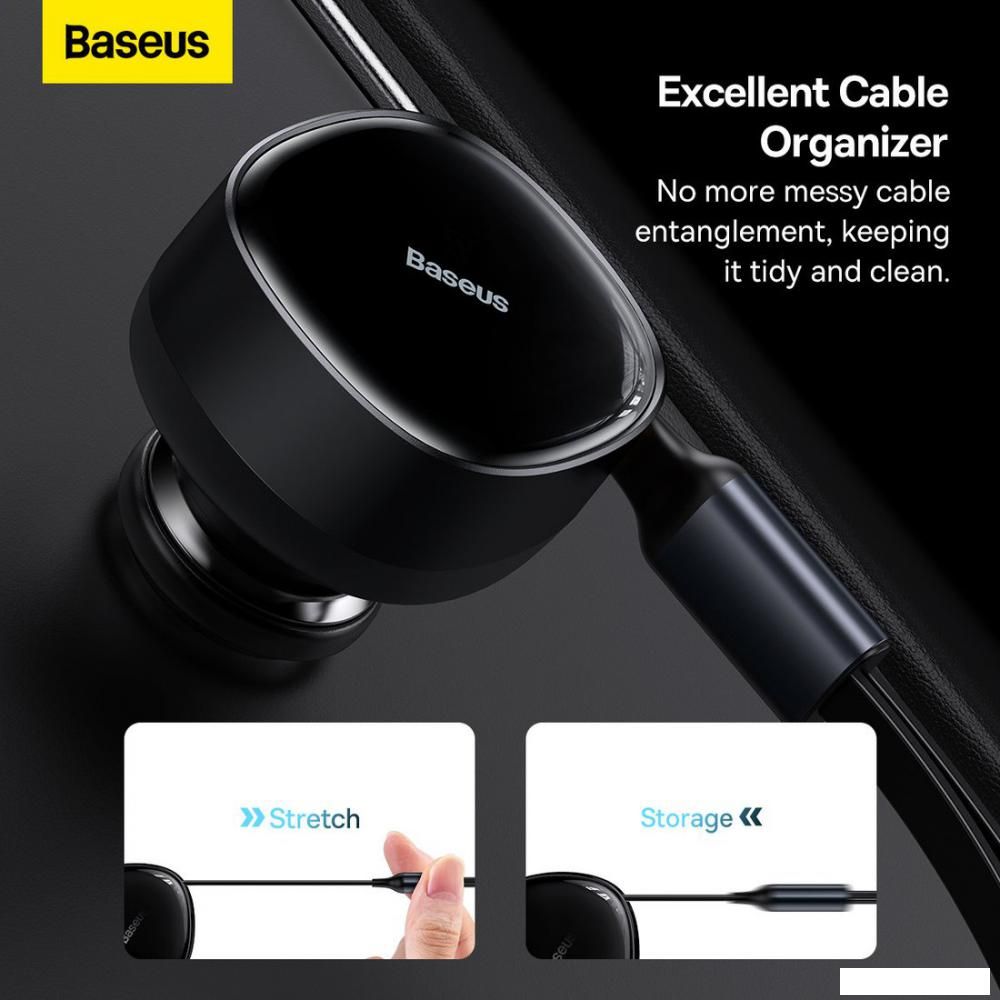 Автомобильное зарядное Baseus Enjoyment Pro 2-in-1 Car Charger C+L 60W C00057802111-00