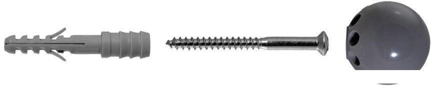 Упор дверной Fischer TS 8 G K NV 534127