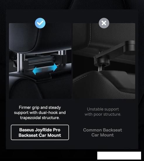 Держатель для планшета Baseus JoyRide Pro Backseat Car Mount SUTQ000001 (черный)