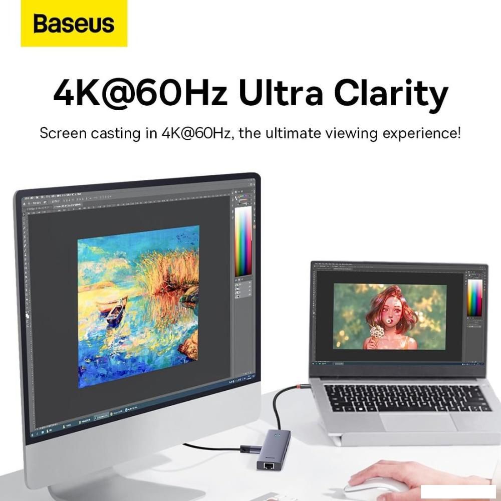 Док-станция Baseus Flite Series 7-Port Hub B00052805813-00