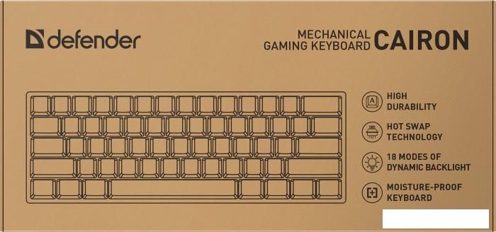 Клавиатура Defender Cairon GK-081