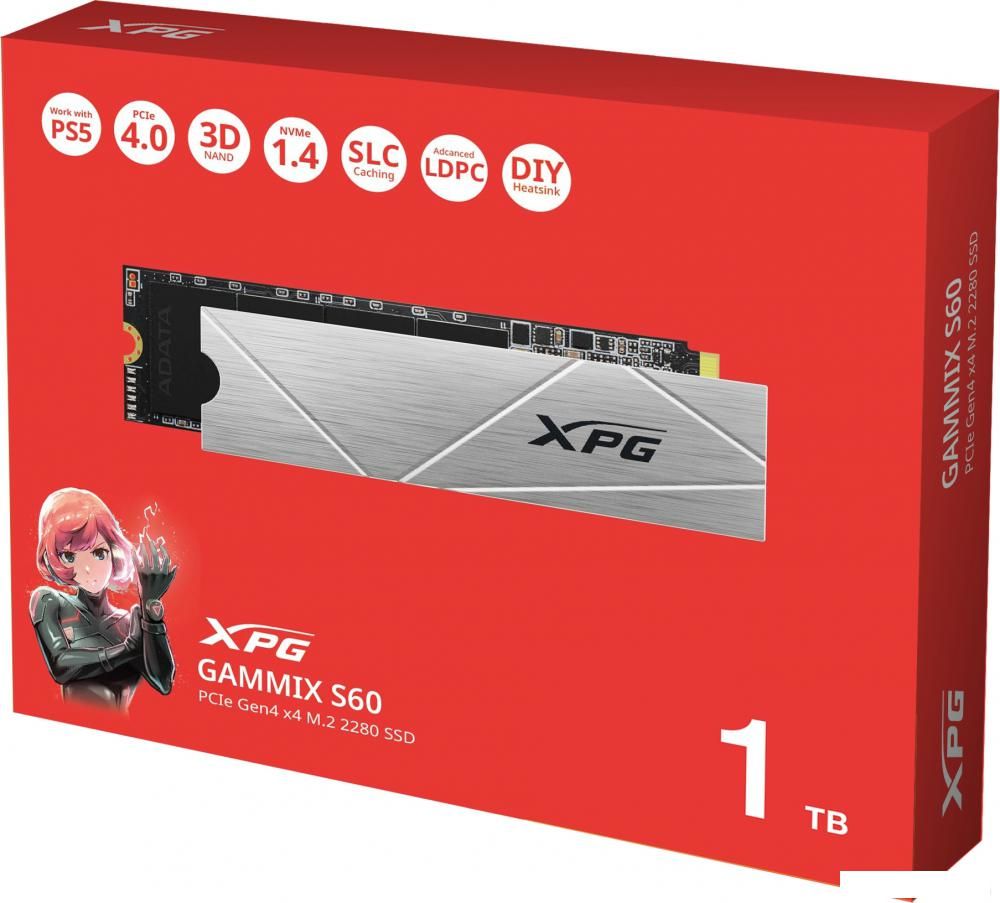 SSD ADATA XPG Gammix S60 Blade 1TB AGAMMIXS60-1T-CS