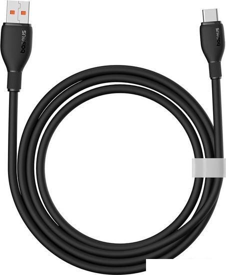 Кабель Baseus Pudding Series USB Type-A - USB Type-C (2 м, черный)