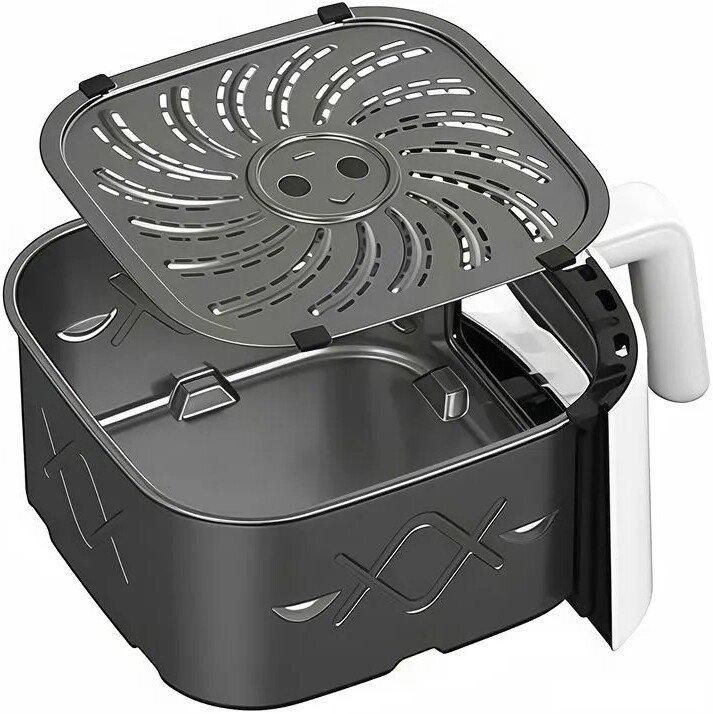 Аэрогриль (аэрофритюрница) Beheart Smart Air Fryer 6L AF-E6003-AS (с евровилкой, белый)