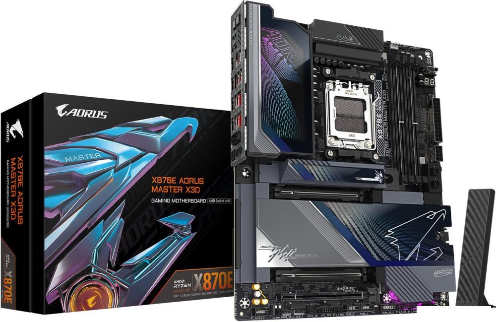 Материнская плата Gigabyte X870E Aorus Master X3D