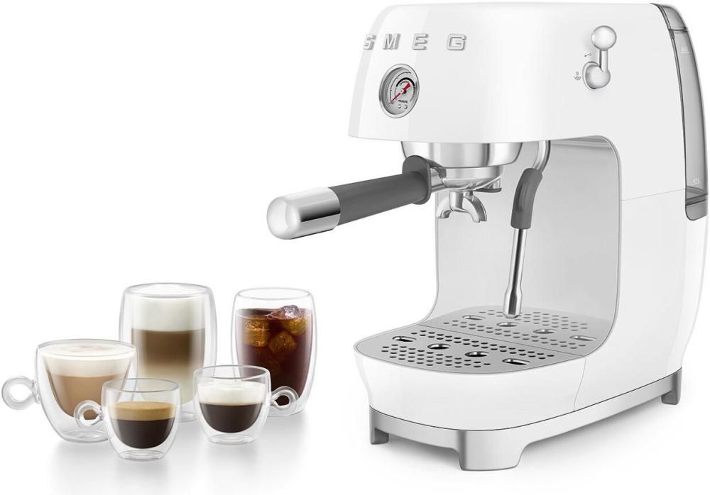 Рожковая кофеварка Smeg ECF03WHEU