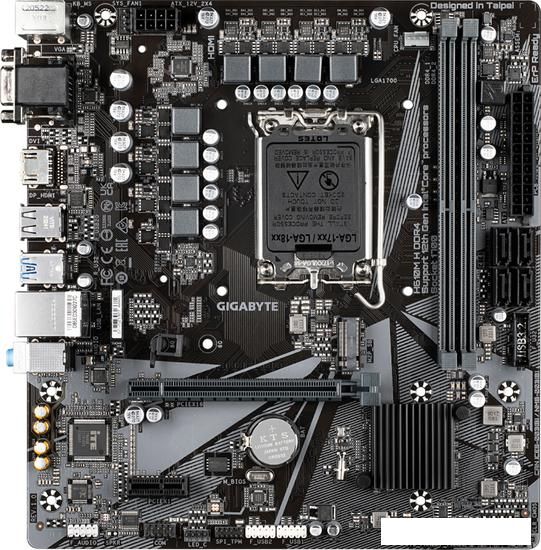 Материнская плата Gigabyte H610M H DDR4 (rev. 1.0)