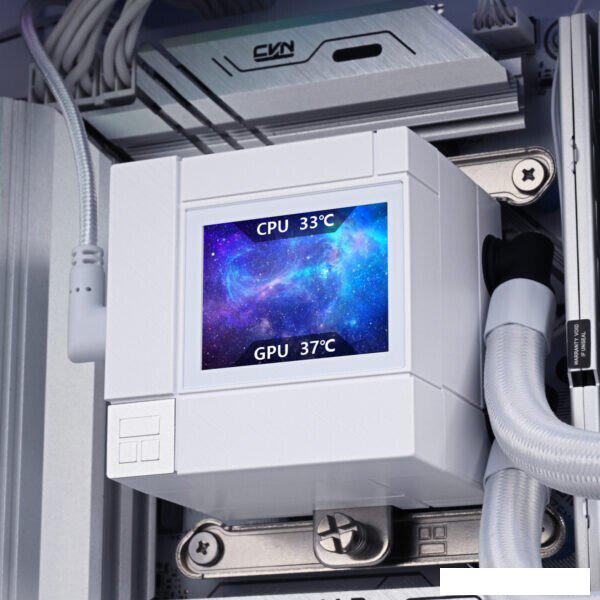 Система жидкостного охлаждения для процессора Thermalright Core Matrix 360 Vision ARGB (белый)