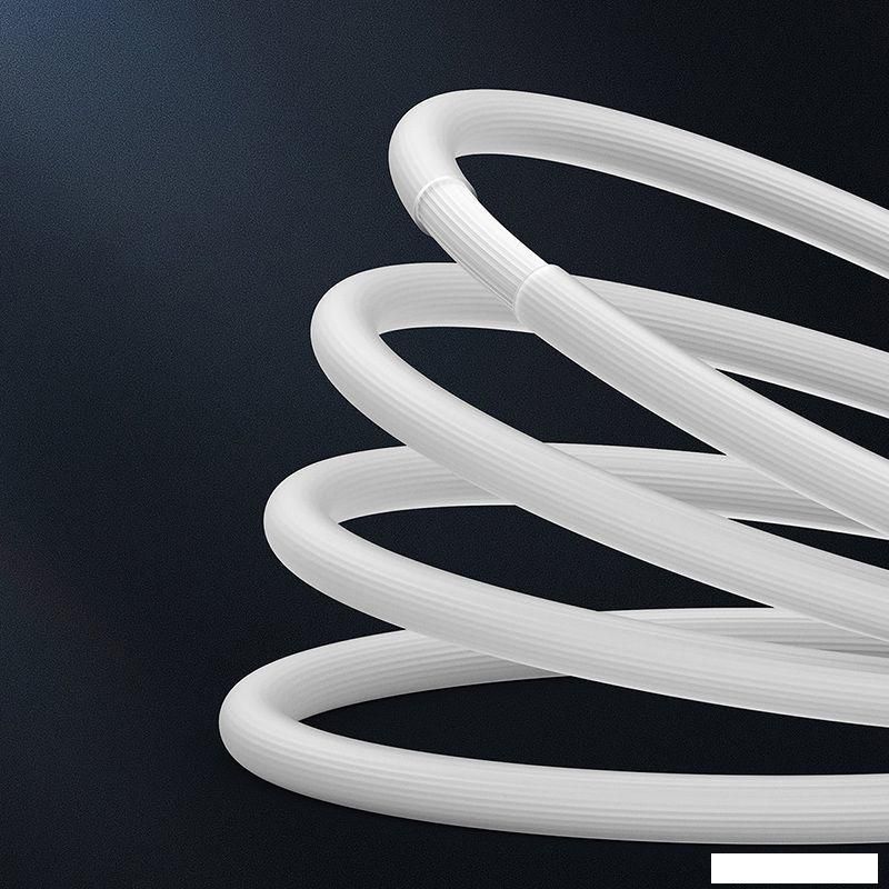 Кабель Baseus CoolPlay Series USB Type-C - Lightning (1 м, белый)