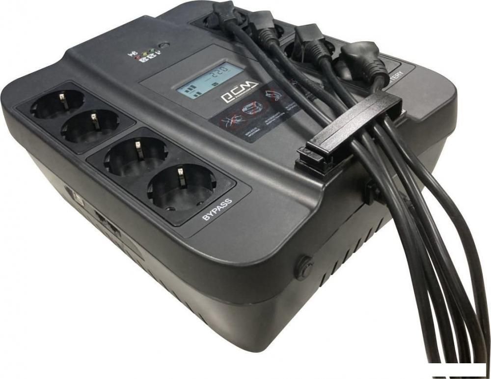 Источник бесперебойного питания Powercom Spider SPD-1100U LCD USB