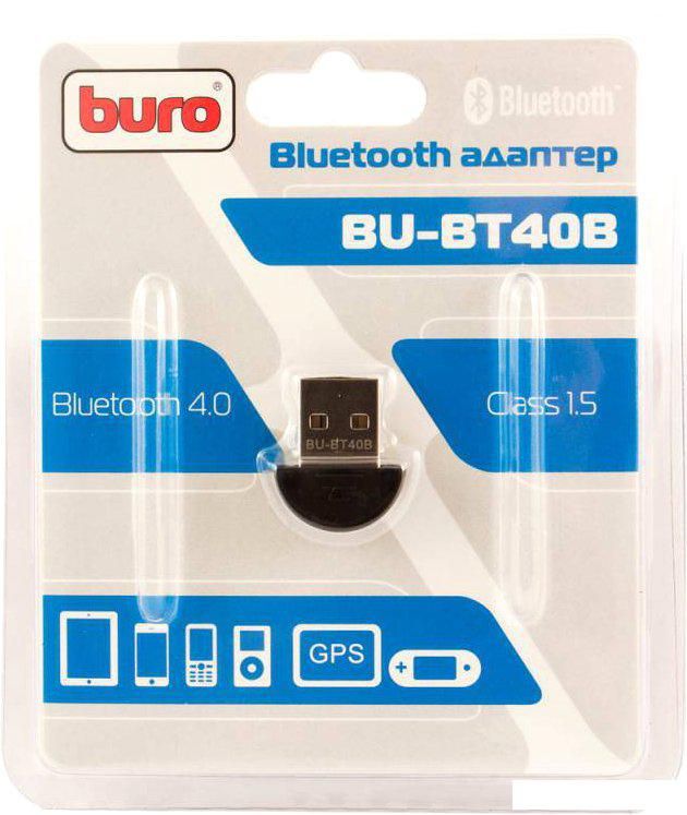 Bluetooth адаптер Buro BU-BT40B