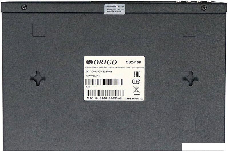 Управляемый коммутатор 2-го уровня Origo OS2410P/120W/A1A