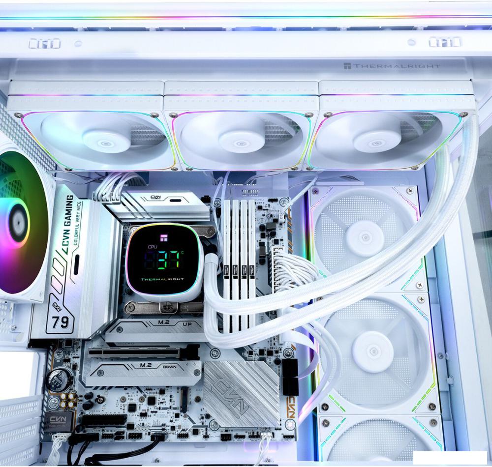 Система жидкостного охлаждения для процессора Thermalright Frozen Horizon 360 Digital ARGB (белый)