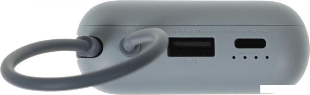 Внешний аккумулятор Xiaomi Power Bank P15ZM 10000mAh (голубой, международная версия)