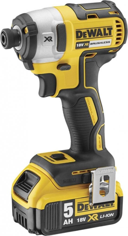 Винтоверт DeWalt DCF887P2 (с 2-мя АКБ 5 Ah)