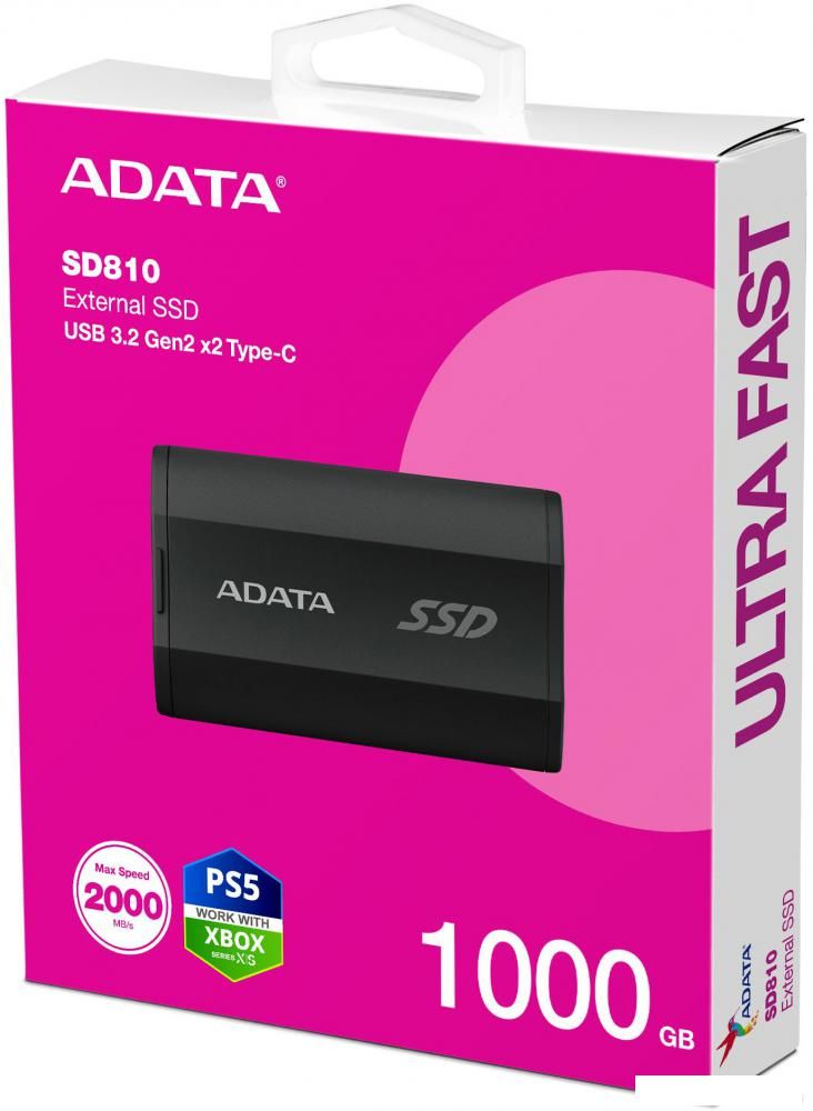 Внешний накопитель ADATA SD810 1TB SD810-1000G-CBK