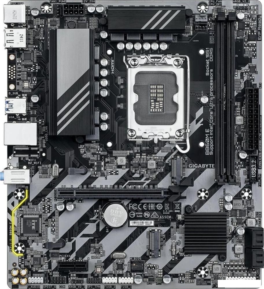 Материнская плата Gigabyte B860M E