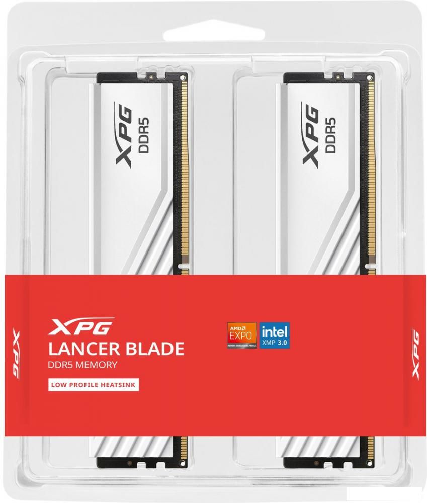 Оперативная память ADATA XPG Lancer Blade 2x16ГБ DDR5 6400 МГц AX5U6400C3216G-DTLABWH