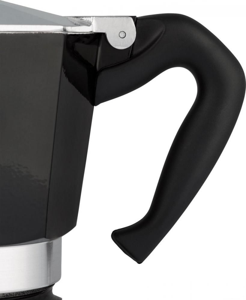 Гейзерная кофеварка Bialetti Moka Express (3 порции, черный)