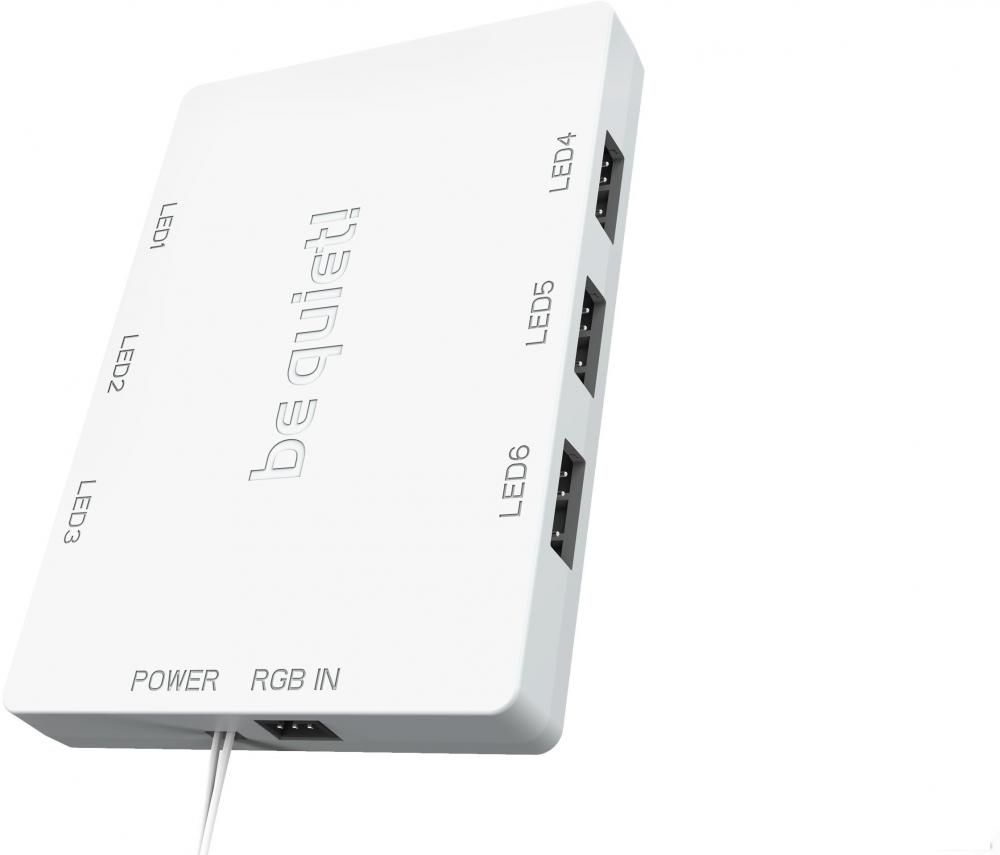 Набор вентиляторов с контроллером be quiet! Light Wings White 140mm PWM Triple-Pack BL102