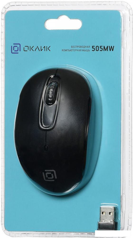 Мышь Oklick 505MW (черный)