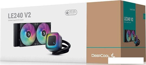 Система жидкостного охлаждения для процессора DeepCool LE240 V2 R-LE240-BKAMMC-G-2