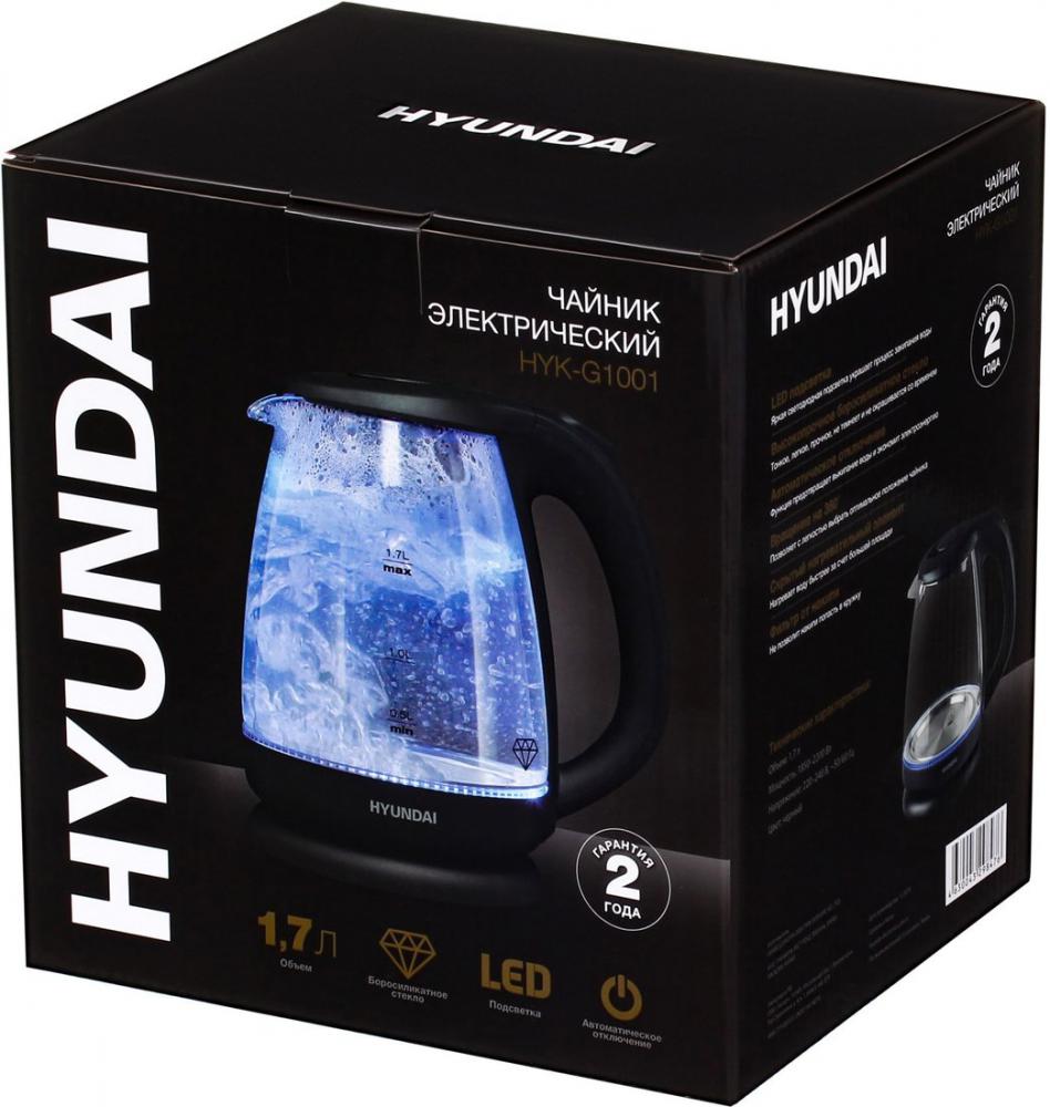 Электрический чайник Hyundai HYK-G1001