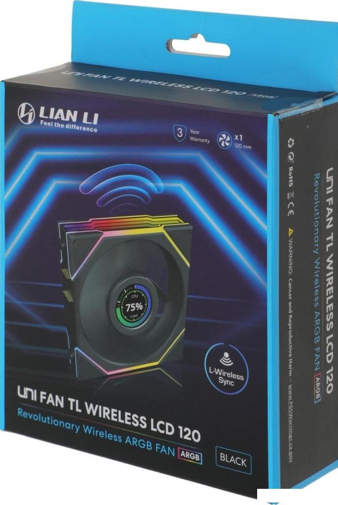 Вентилятор для корпуса Lian Li Uni Fan TL 120 Wireless G99.12TLLCD1W1B.R0